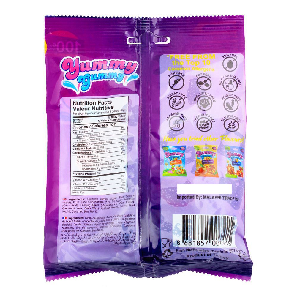 Yummy Gummy Jelly Berry Blast, Gluten Free, 150g - Image 2