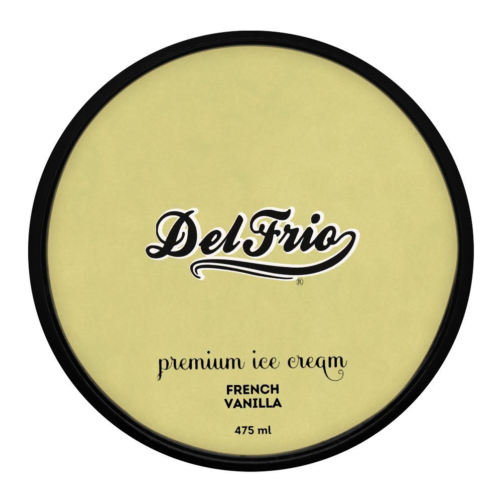 Delfrio French Vanilla Premium Ice Cream, 475ml - Image 2