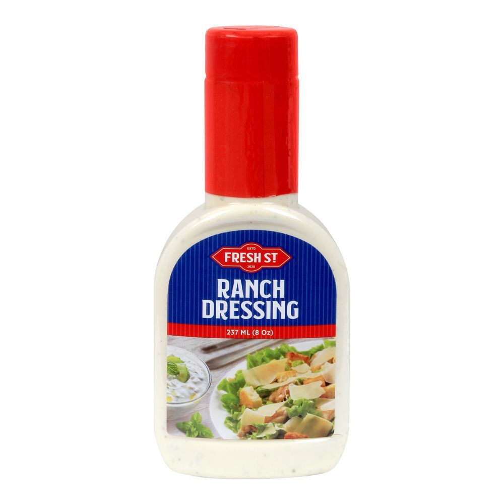 Fresh Street Ranch Salad Dressing, 237ml, Pet Bottle - Main Image