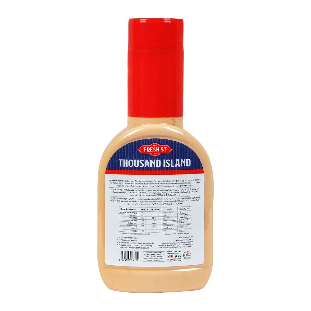 Fresh Street Thousand Island Dressing, 237ml, Pet Bottle - Image 2