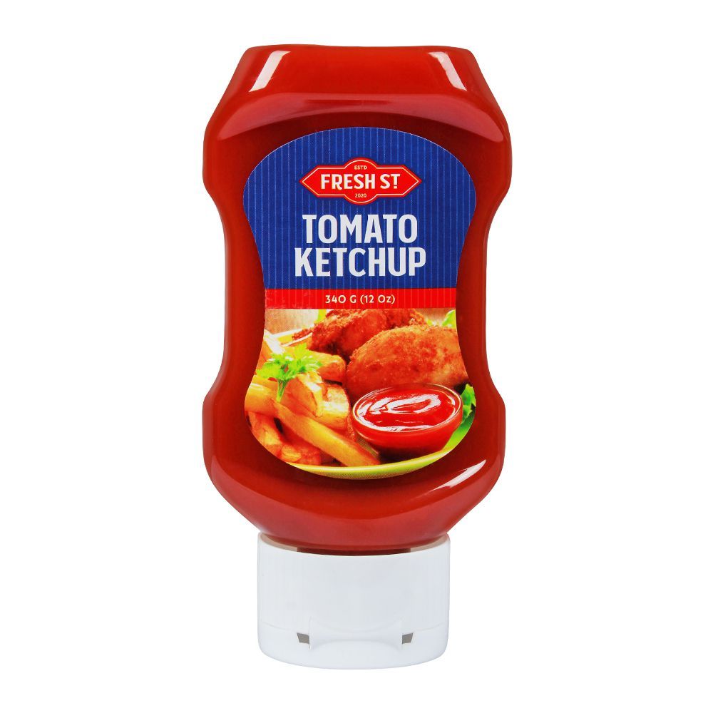 Fresh Street Tomato Ketchup, 12oz, 340g, Pet Bottle - Main Image