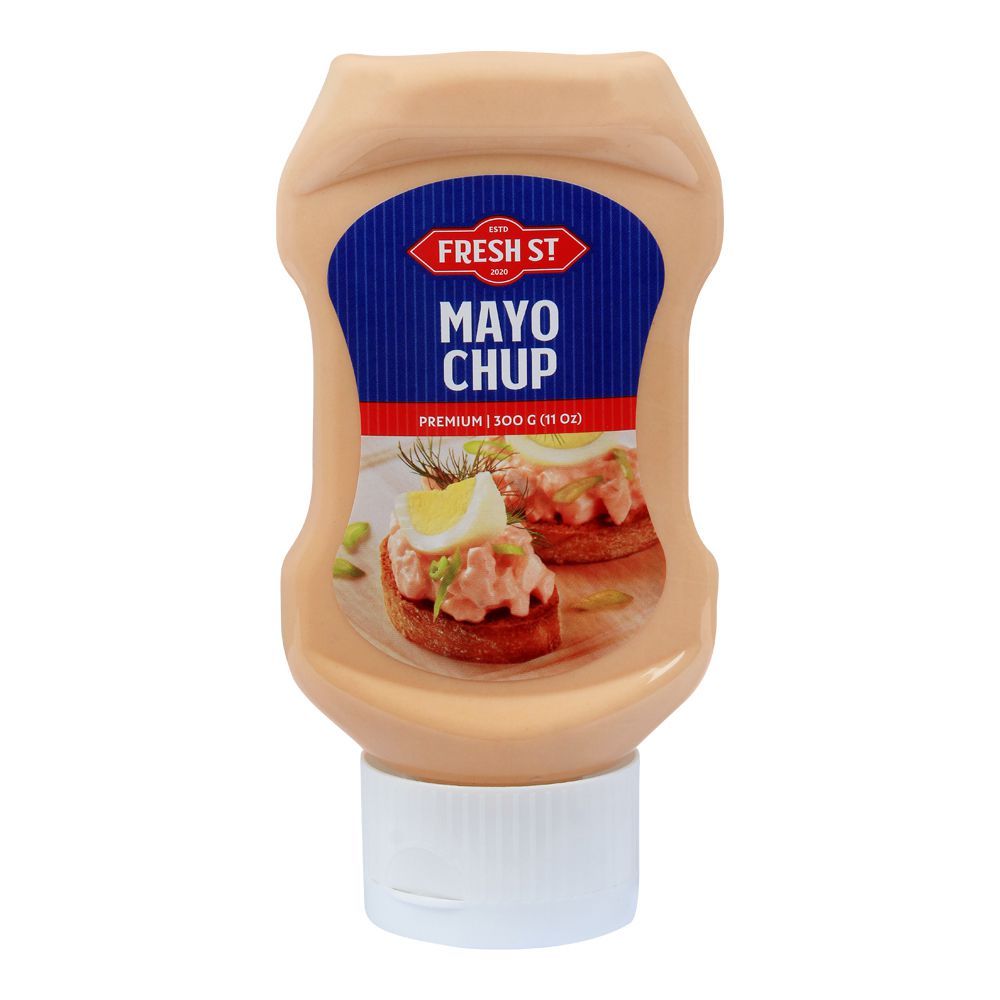 Fresh Street Mayo Chup Mayonnaise, 11oz, 300g, Pet Bottle - Main Image