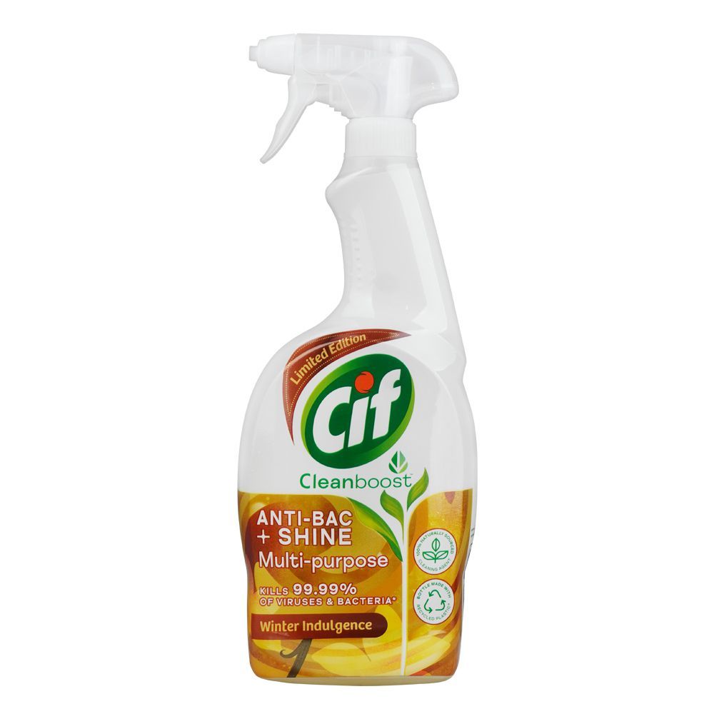 Cif Clean Boost Anti-Bacterial + Shine Multi-Purpose Spray, 700ml - Main Image