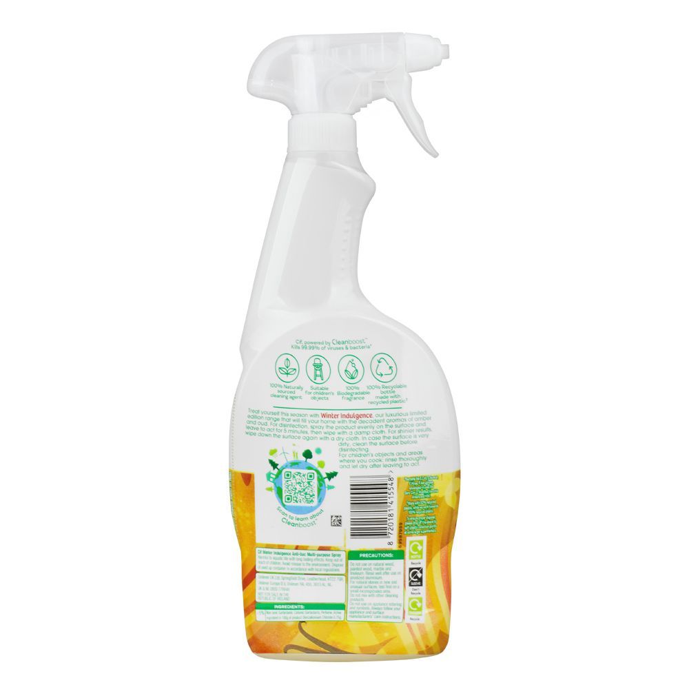 Cif Clean Boost Anti-Bacterial + Shine Multi-Purpose Spray, 700ml - Image 2