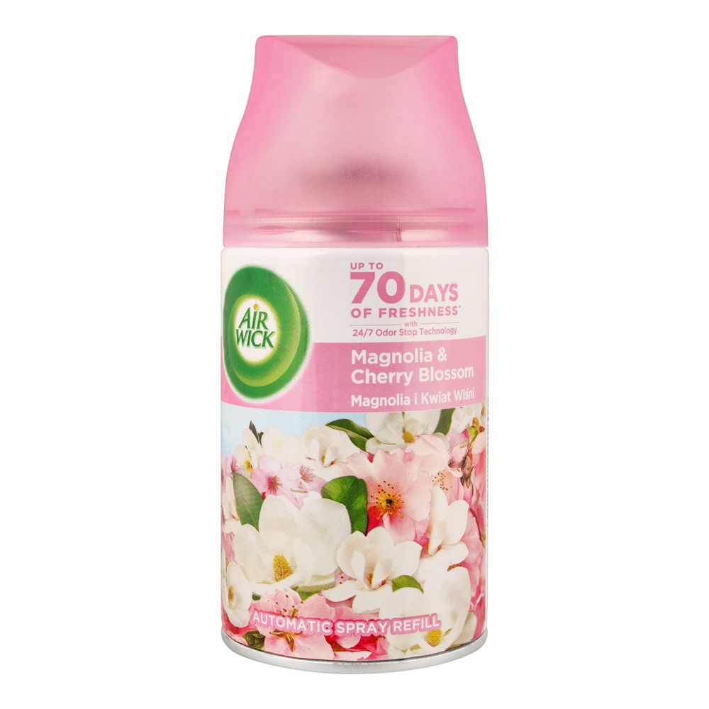 Airwick Mangolia & Cherry Blossom Automatic Air Freshner Refill, 250ml - Main Image