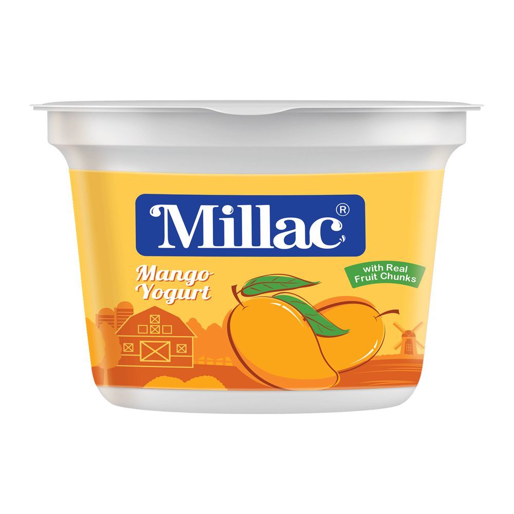 Millac Mango Fruit Yogurt, 100g - Main Image