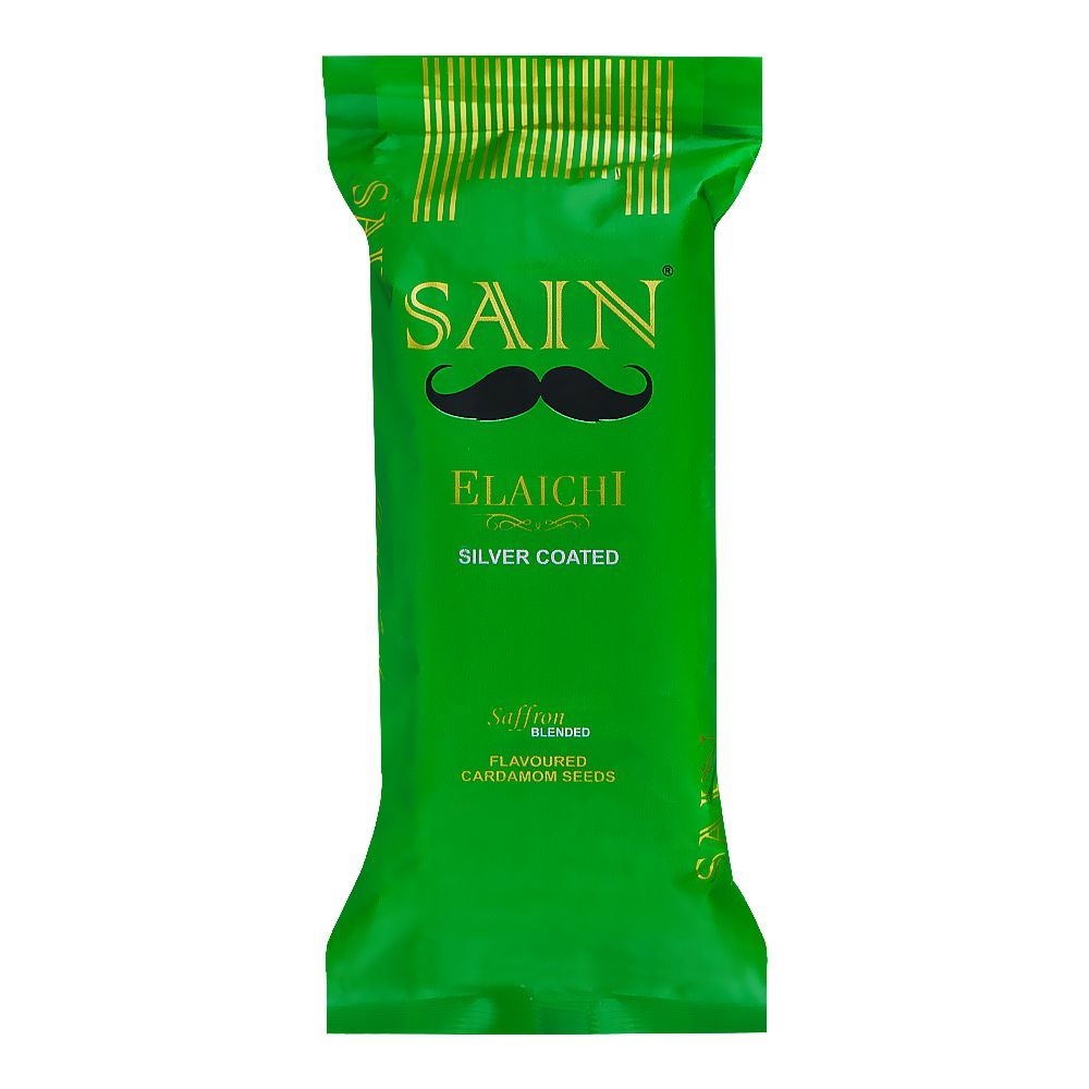 Sain Elaichi Silver Coated Mouth Freshener Sachets, 36-Pack - Main Image