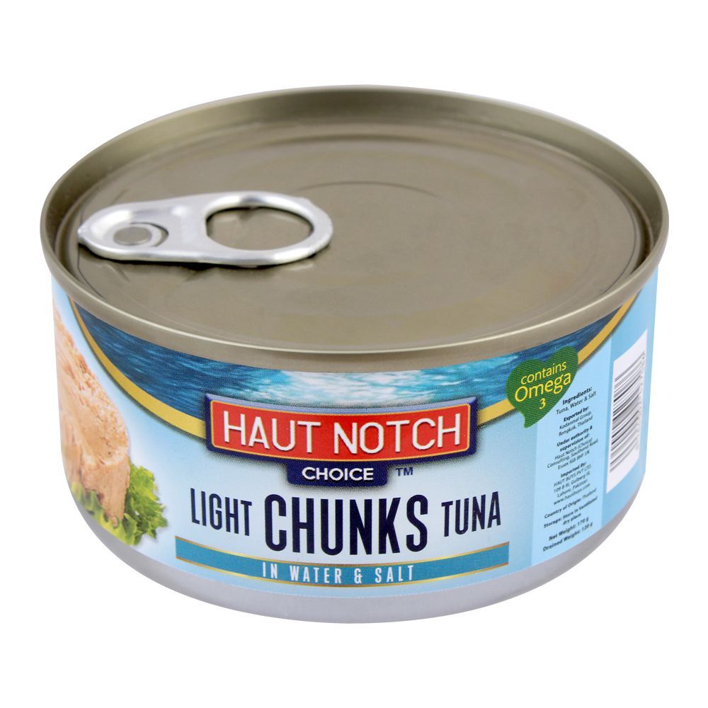 Haut Notch Light Chunks Tuna In Water & Salt, 170g - Main Image