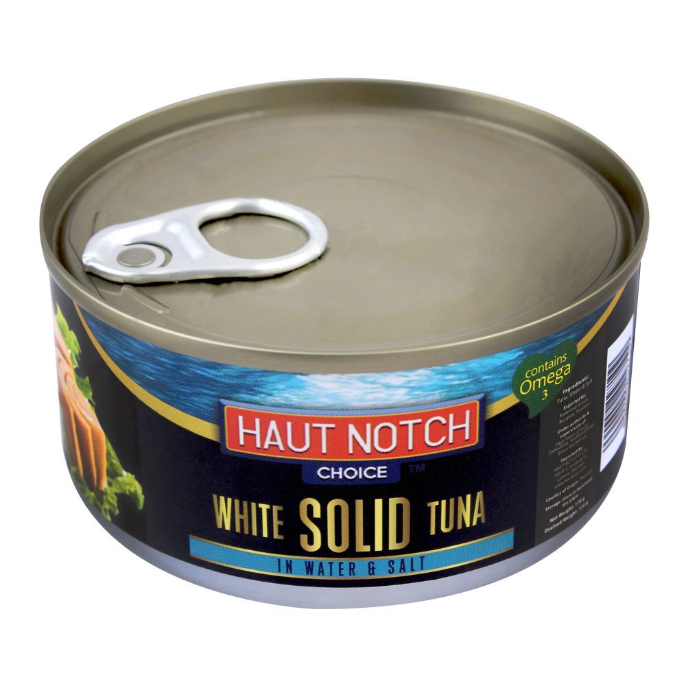 Haut Notch White Solid Tuna In Water & Salt, 170g - Main Image