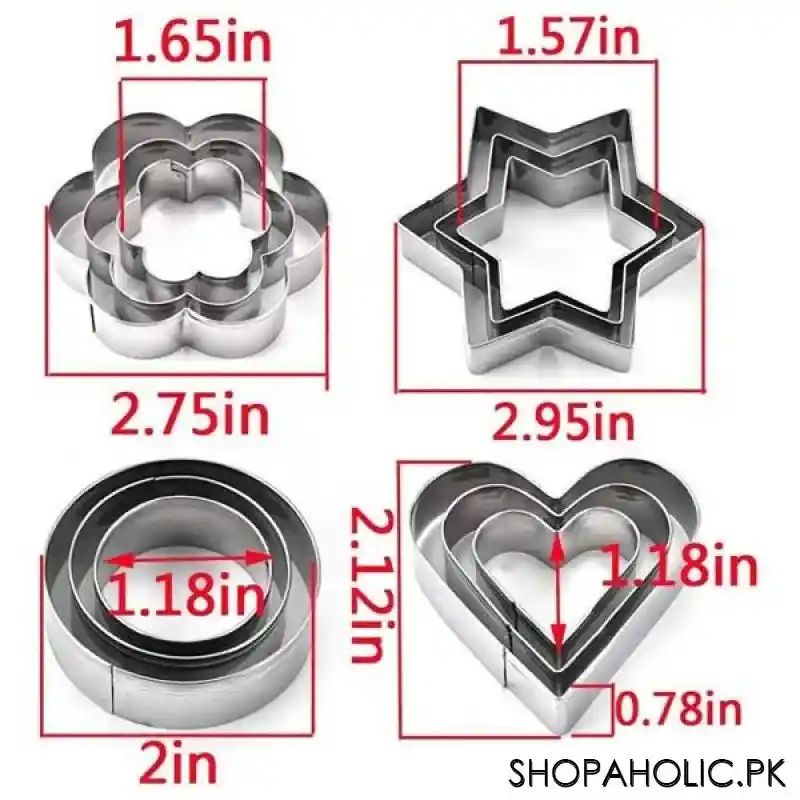 12 pcs cookie cutters set image2