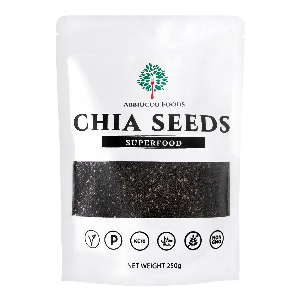 Abbiocco Foods Chia Seeds, 250g - Main Image