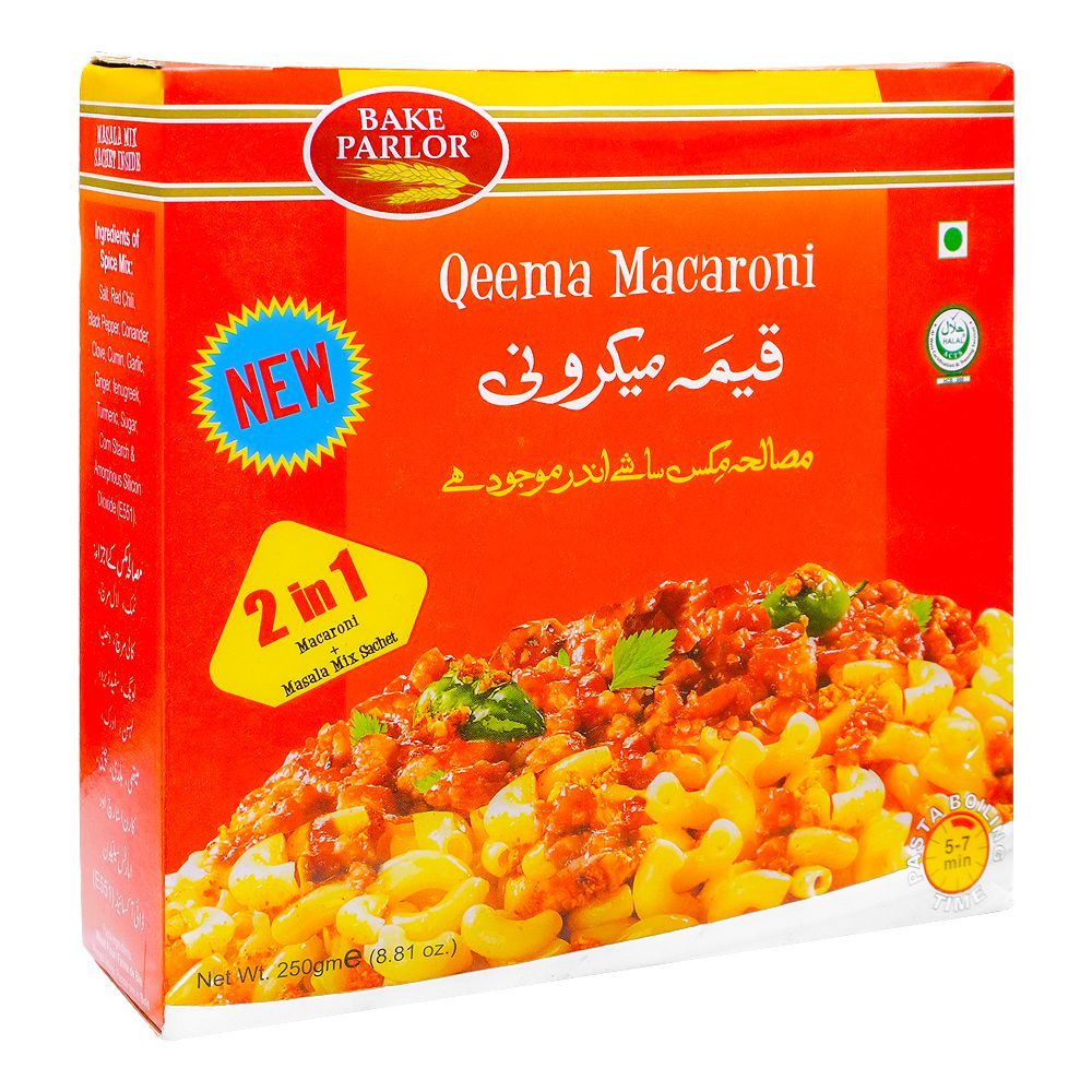 Bake Parlour Qeema Macaroni Box, 250g - Main Image