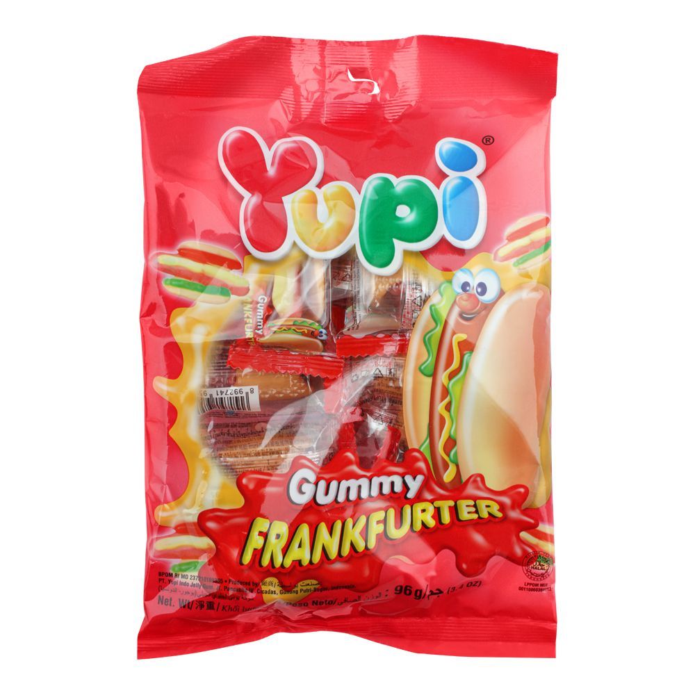 Yupi Gummy Frankfurter, 96g - Main Image