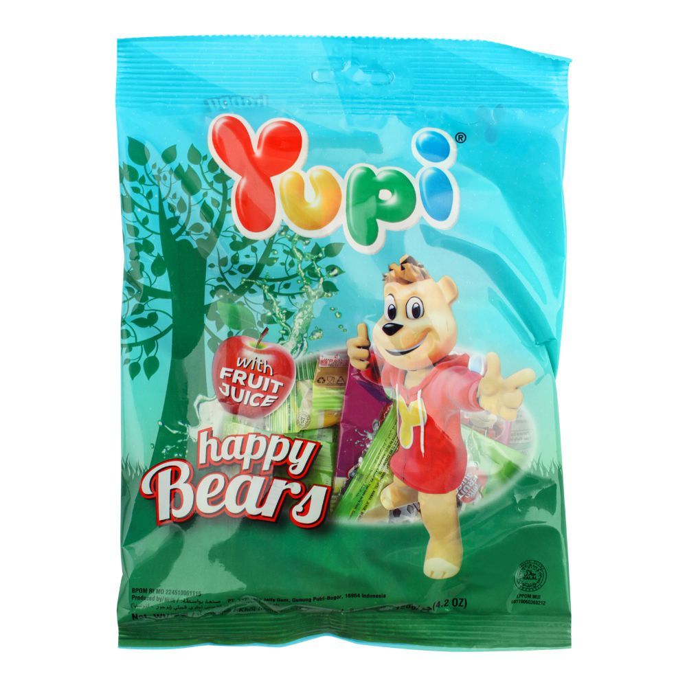 Yupi Happy Bears Gummy, 120g - Main Image