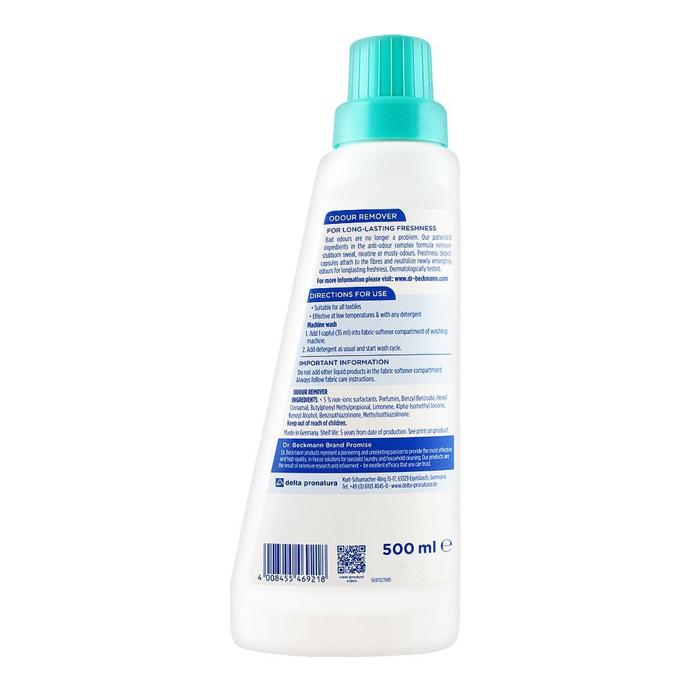 Dr. Beckmann Fabric Odour Remover, 500ml - Image 2