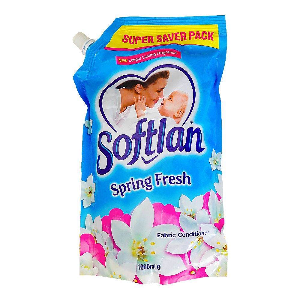 Softlan Spring Fresh Fabric Conditioner, 1000ml - Main Image