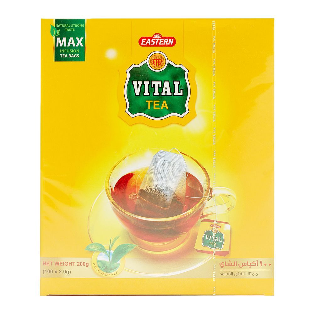 Vital Black Tea Bags, 100-Pack - Image 2