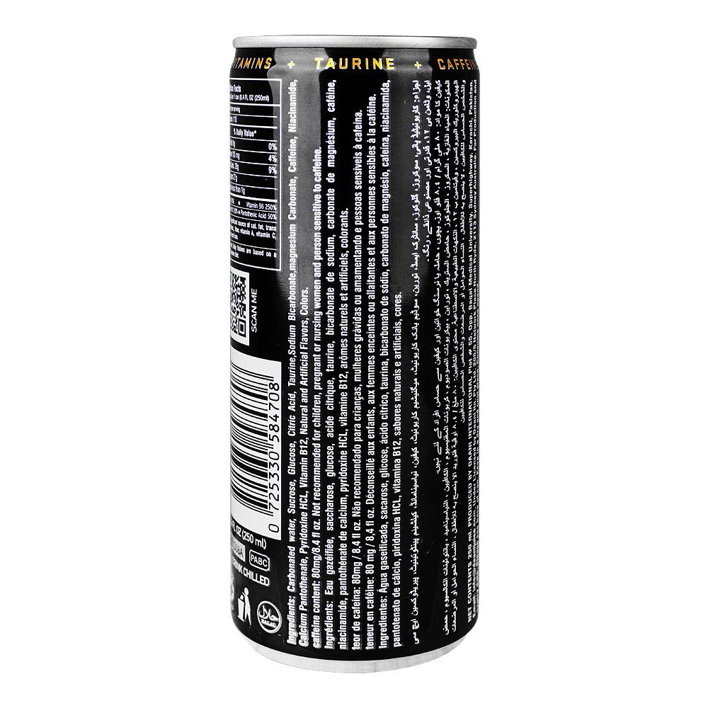 Black Bear Stimulant Energy Drink, 250ml - Image 2