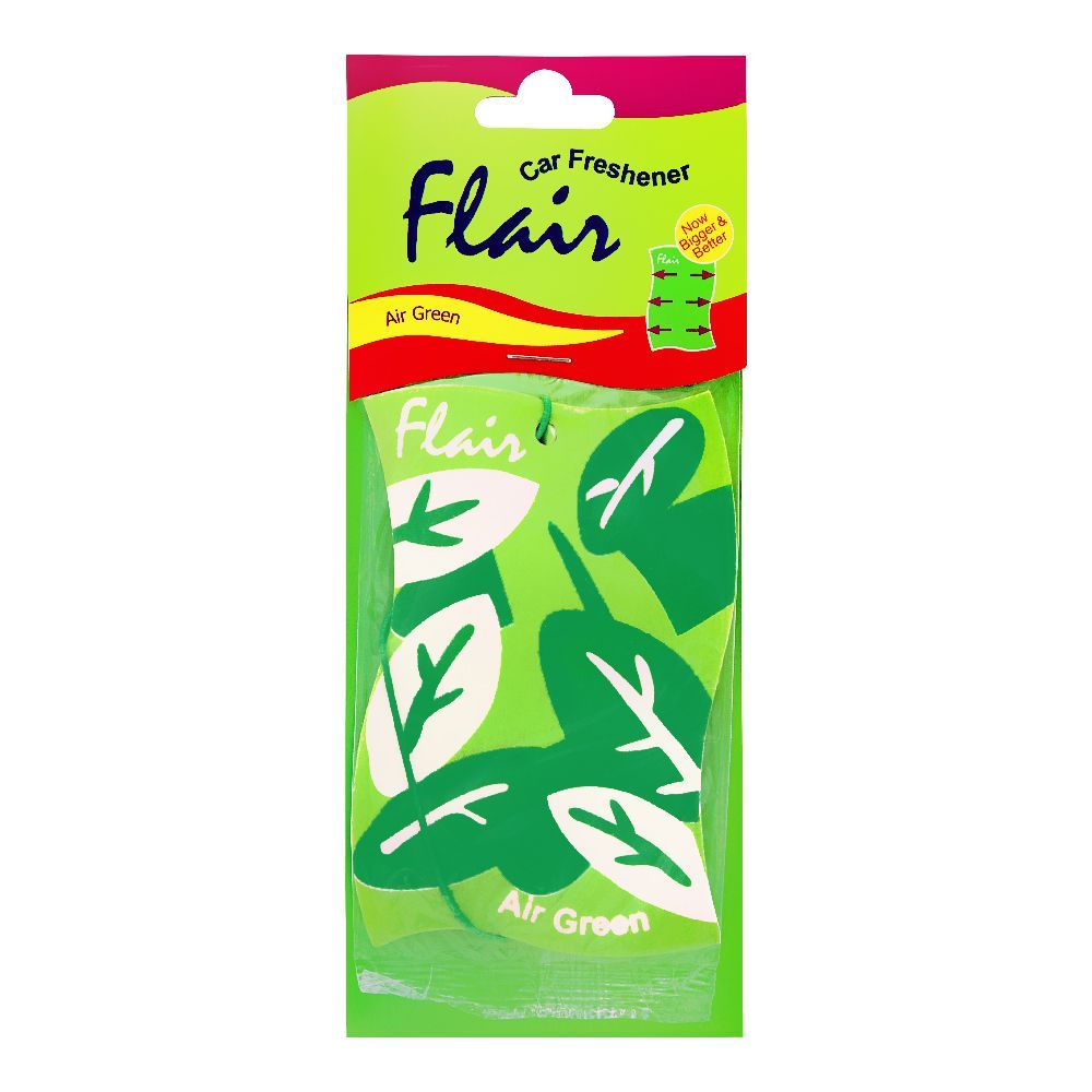 Flair Air Green Car Air Freshener - Main Image