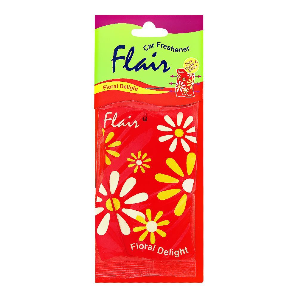 Flair Floral Delight Car Air Freshener - Main Image