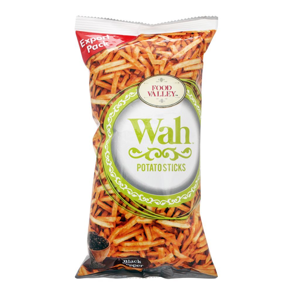 Wah Potato Sticks, Black Pepper, 150g - Main Image