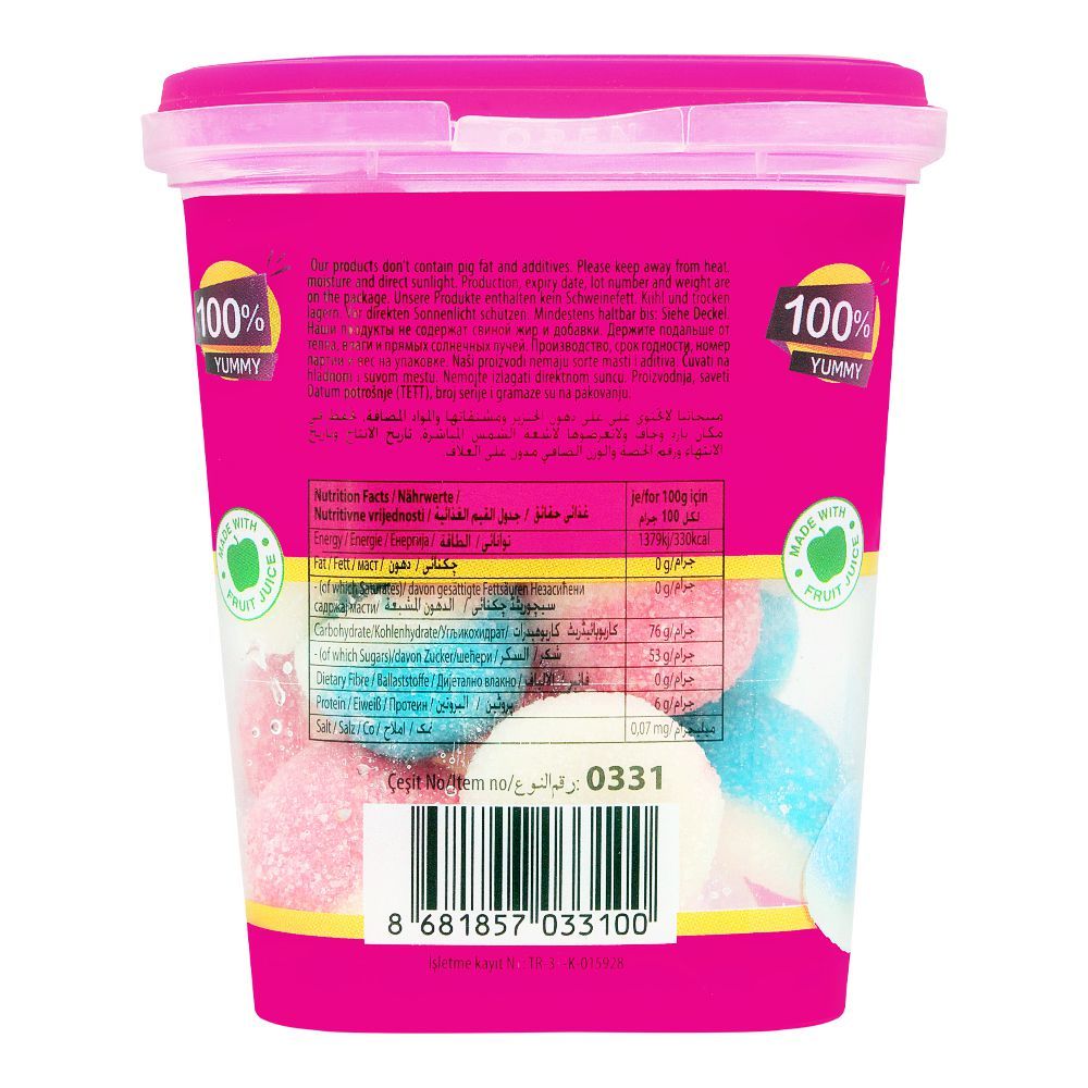 Yummy Gummy Ponpon, Gummy Candy, Tub, 175g - Image 2