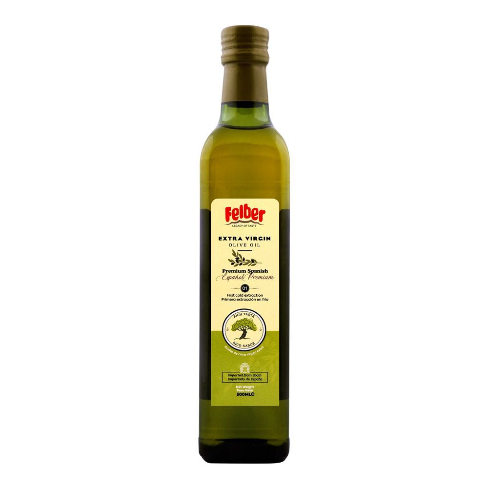 Felber Extra Virgin Olive Oil, Bottle, 500ml - Main Image