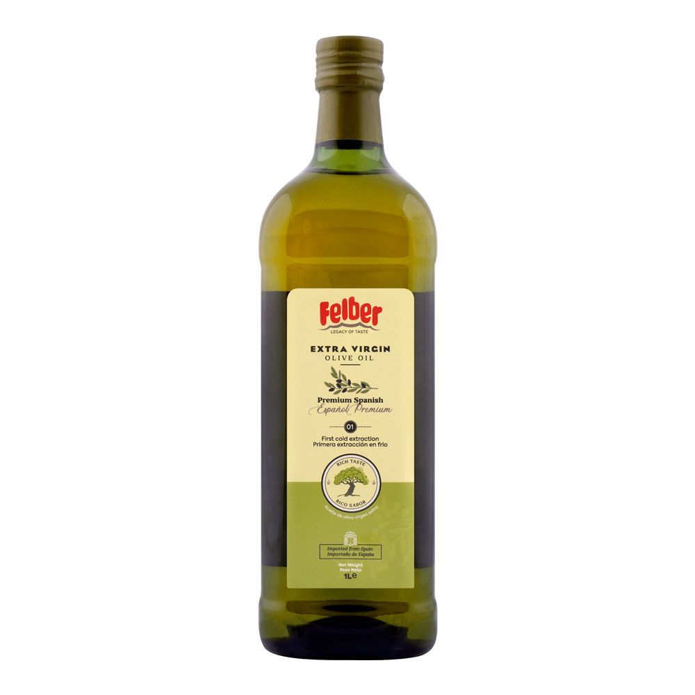 Felber Extra Virgin Olive Oil, Bottle, 1 Liter - Main Image