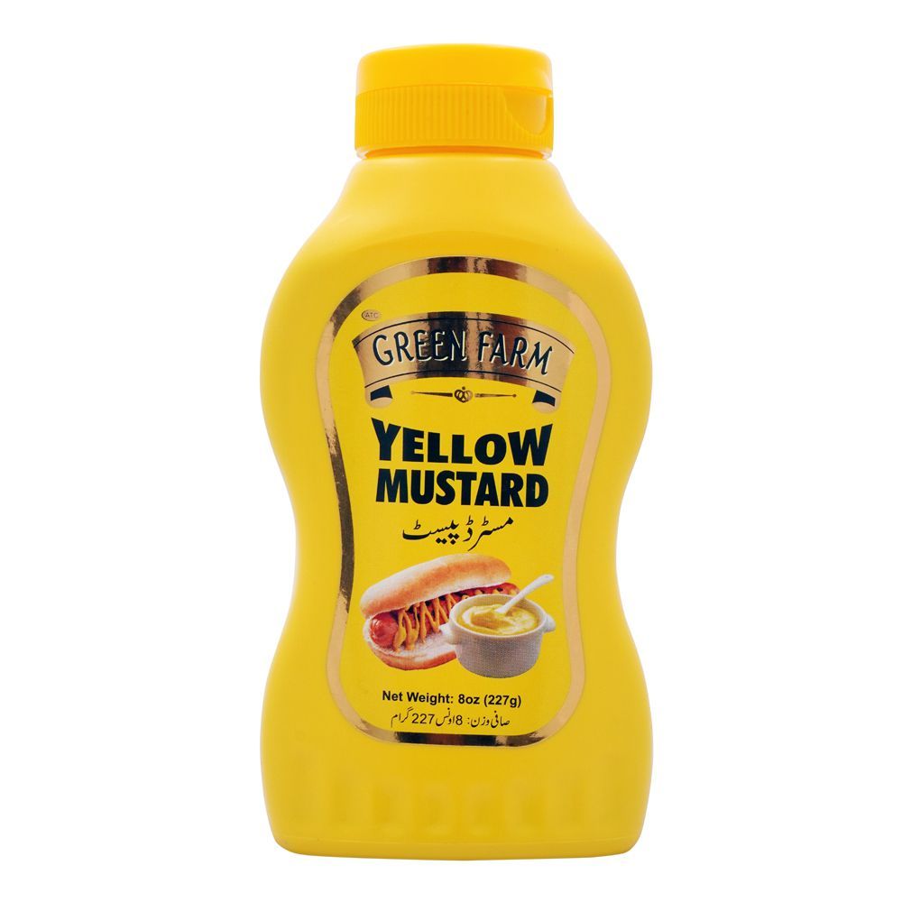 Green Farm Yellow Mustard, 227g - Main Image