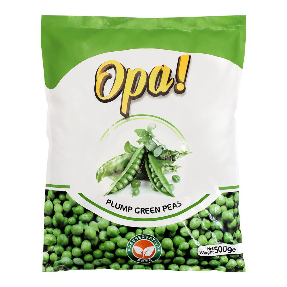 Opa! Frozen Plum Green Peas, 500g - Main Image