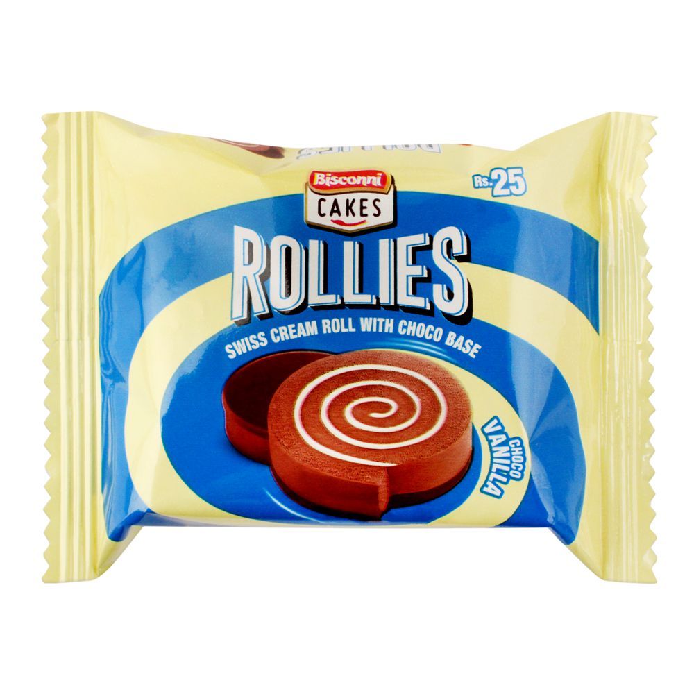 Bisconni Rollies Swiss Cake Roll, 32g - Main Image