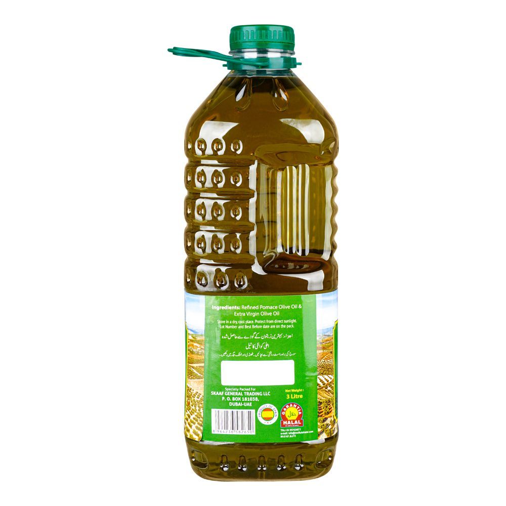 Nature's Home Pomace Olive Oil Bottle, 3 Liter - Image 4