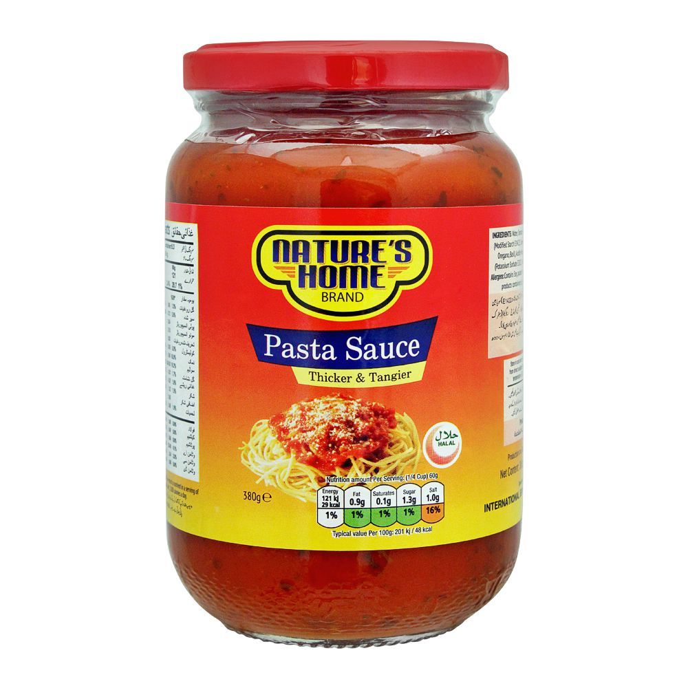 Nature's Home Pasta Sauce, 380g - Main Image