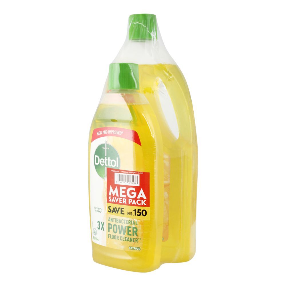 Dettol Multi-Purpose Citrus Cleaner, Mega Saver Pack, 1000ml - Main Image