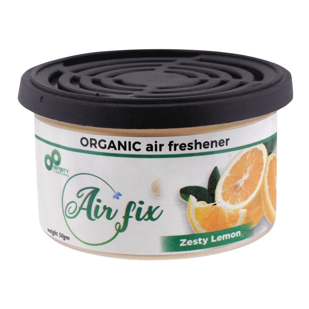 Air Fix Zesty Lemon Organic Air Freshener, 50g - Main Image