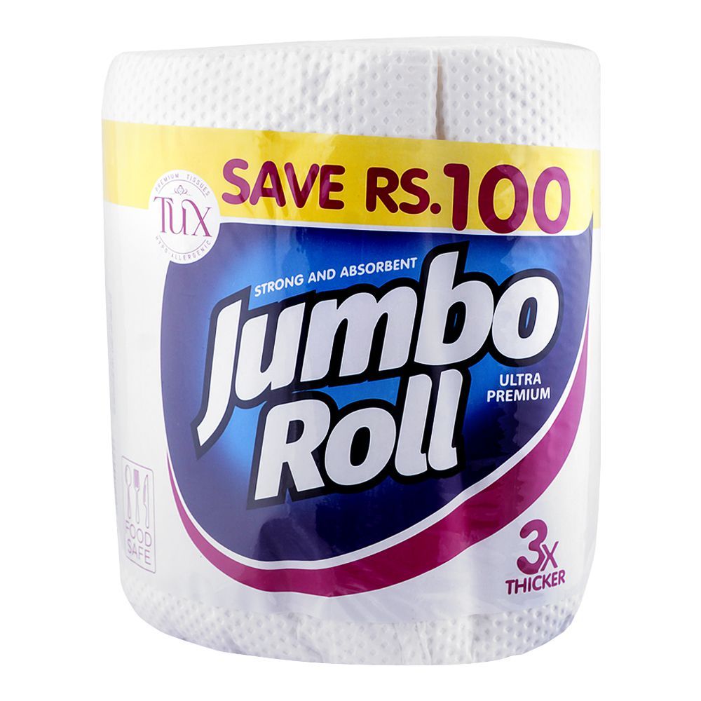 Tux Jumbo Roll Tissue, 3x Thicker - Main Image