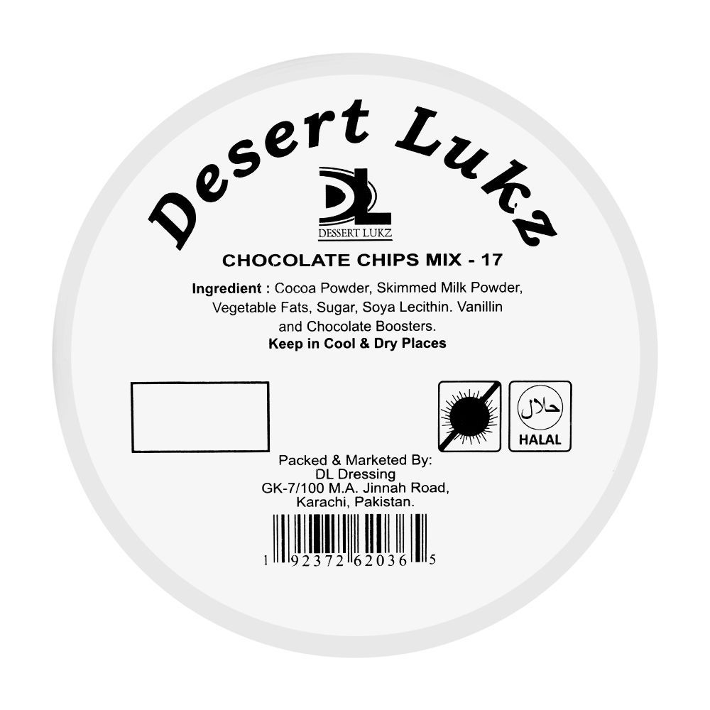 Dessert Lukz Chocolate Chip Mix-17 Toppings, 100g - Image 2