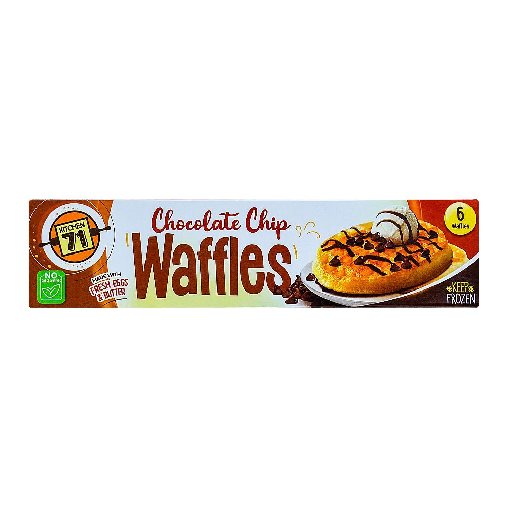 Kitchen 71 Waffles Chocolate Chips, 6-Pack - Image 3