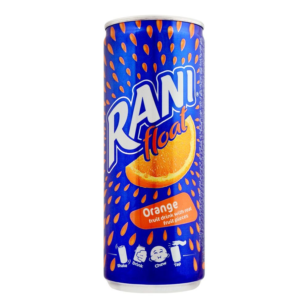 Rani Float Orange Drink, 240ml Can - Main Image