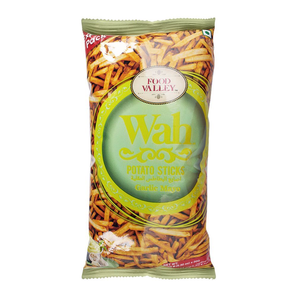 Wah! Potato Sticks, Garlic Mayo, 150g - Main Image