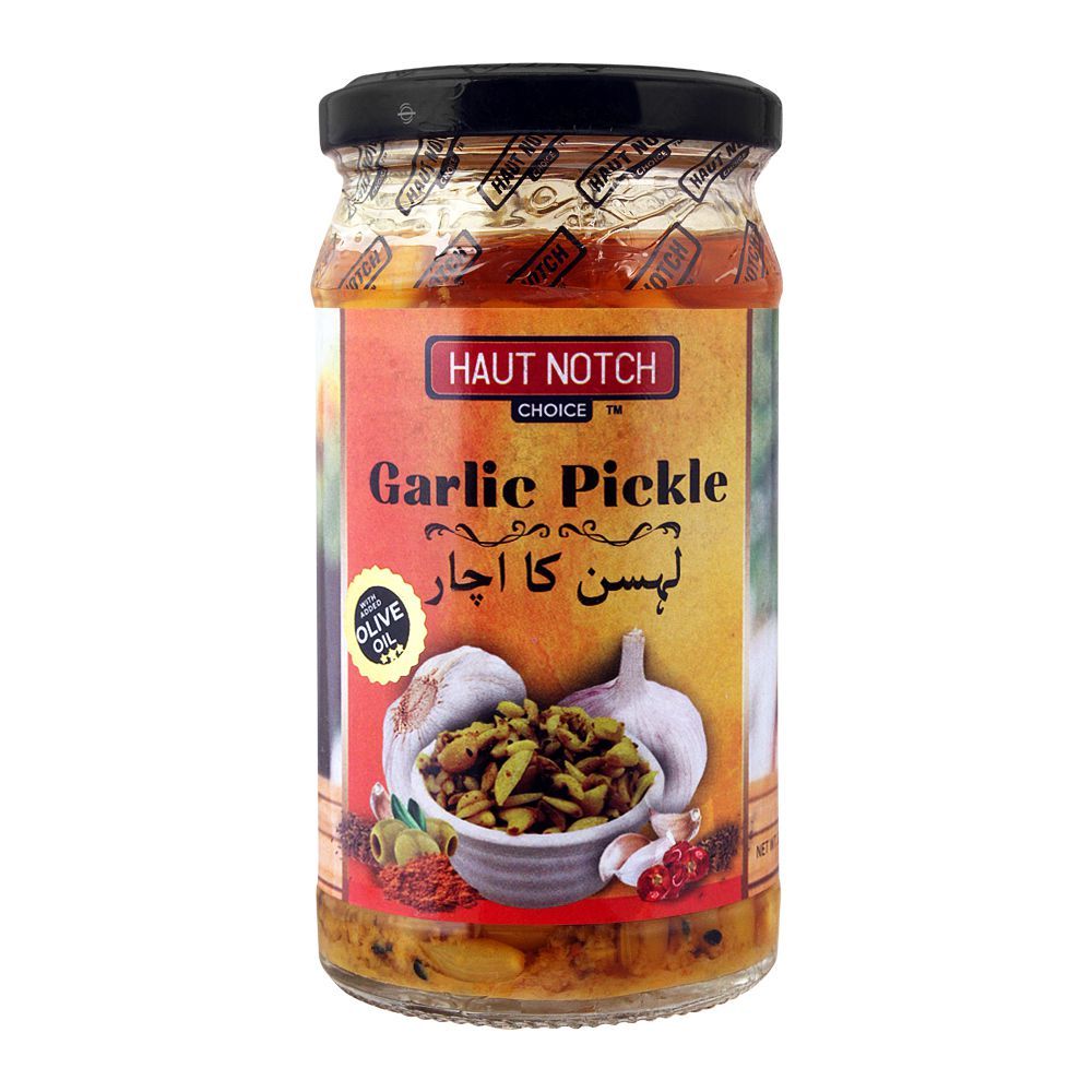 Haut Notch Garlic Pickle In Olive Oil, 320g - Main Image