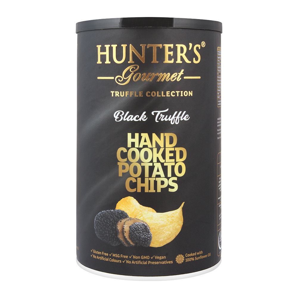 Buy Hunter's Gourmet Black Truffle Hand Cooked Potato Chips – Shopaholic.pk