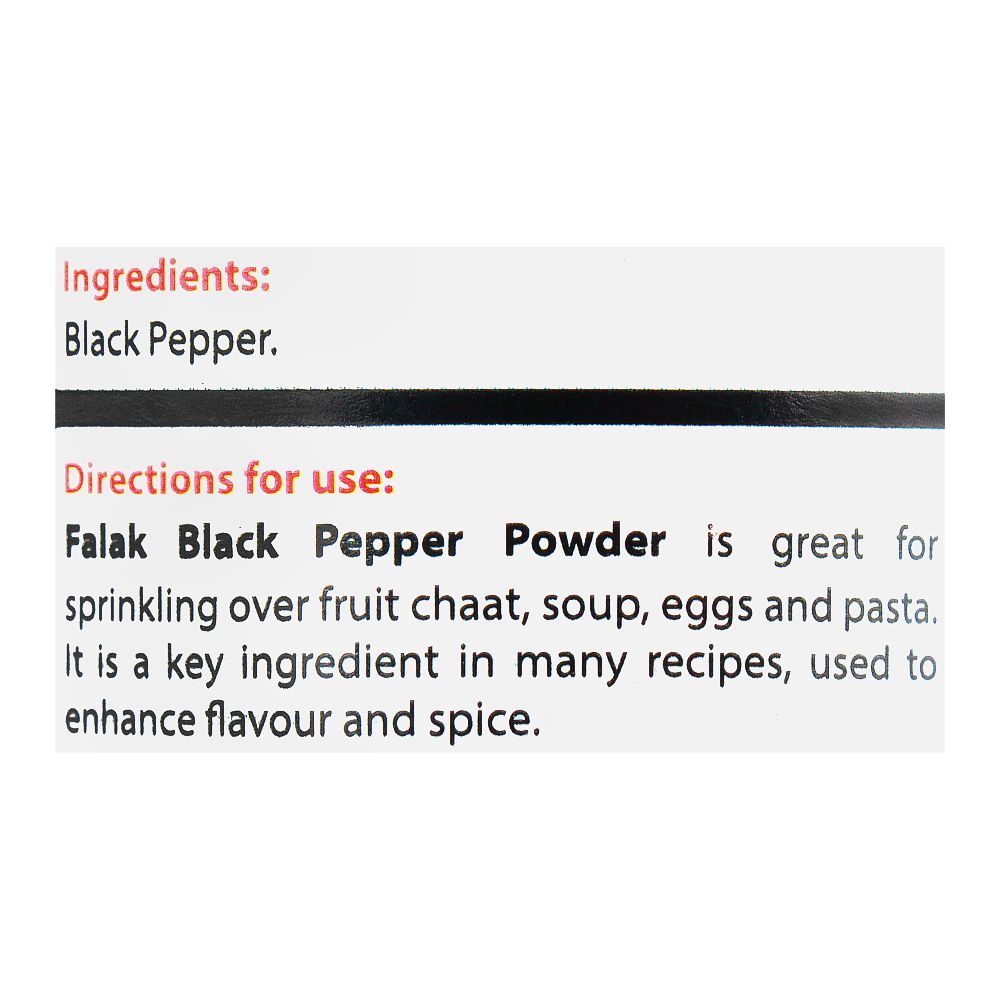 Falak Black Pepper, 75g - Image 4