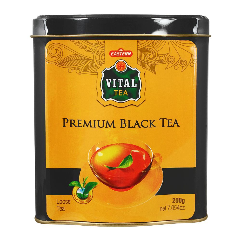 Vital Premium Black Tea, Tin, 200g - Main Image