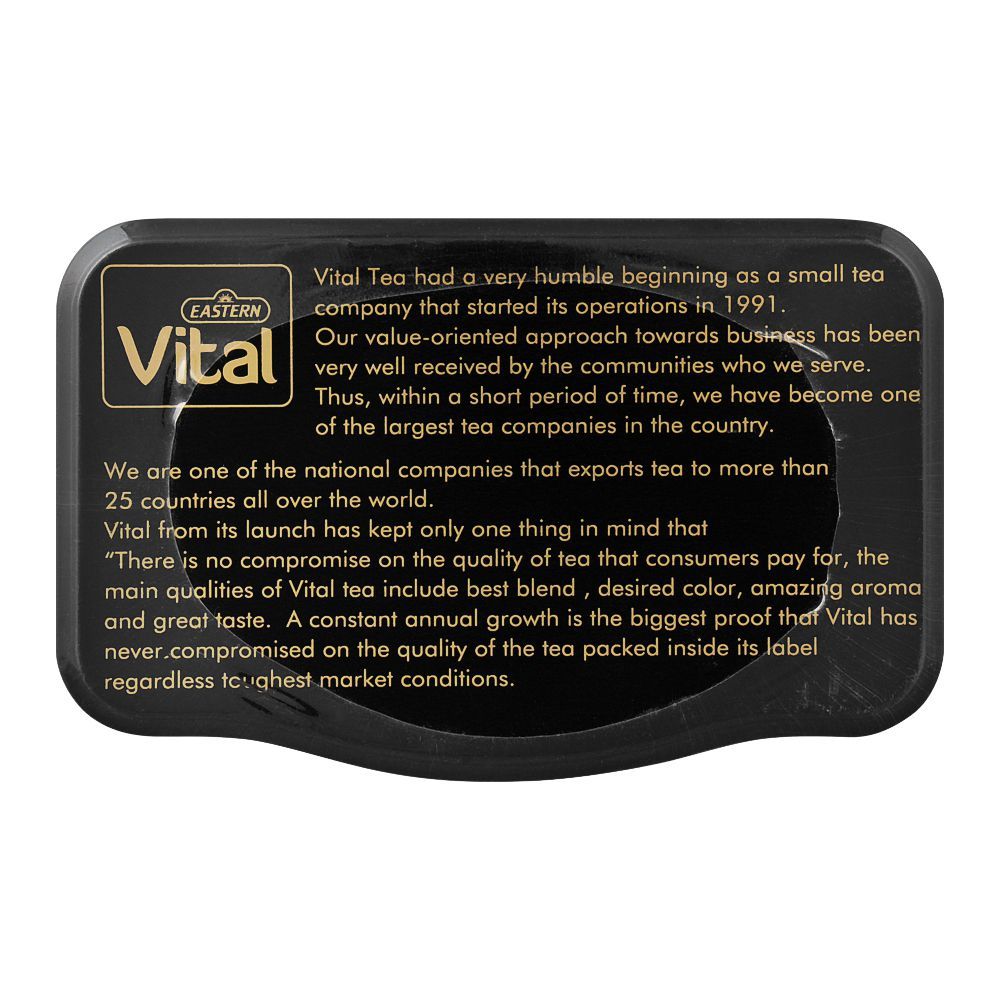 Vital Premium Black Tea, Tin, 200g - Image 5