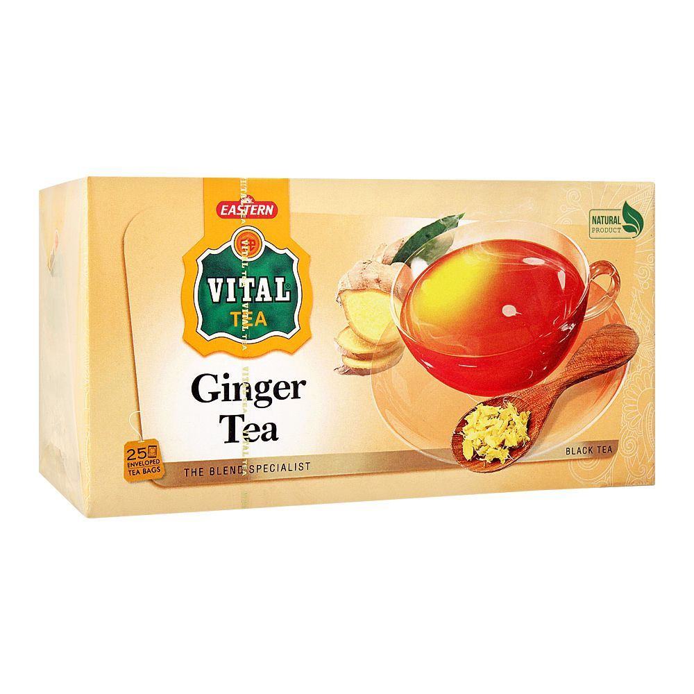 Vital Ginger Tea Bags, 25-Pack - Main Image