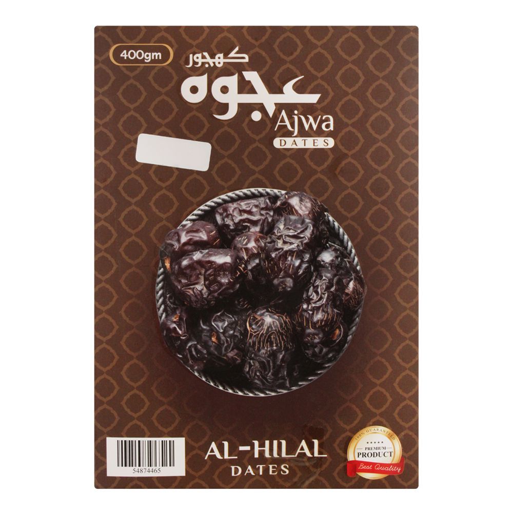 Al-Hilal Ajwa Dates, 400g - Image 2