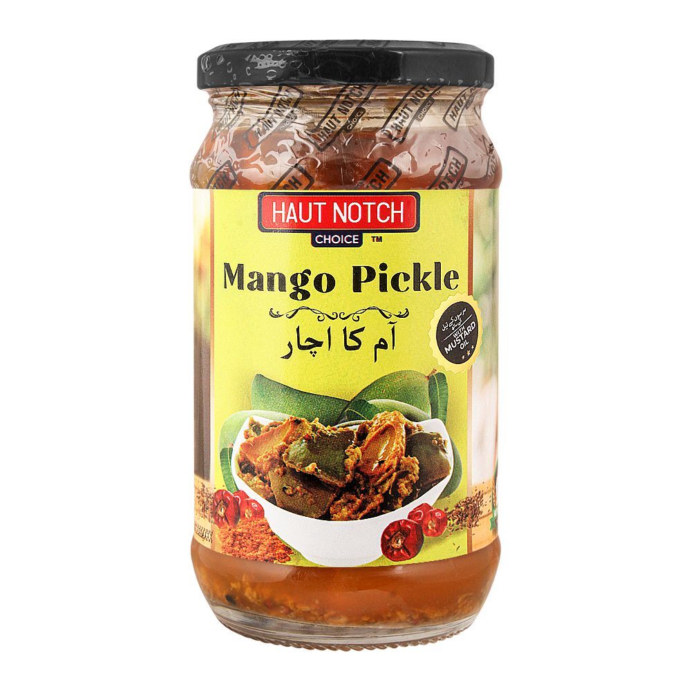 Haut Notch Mango Pickle In Mustard Oil, 340g - Main Image