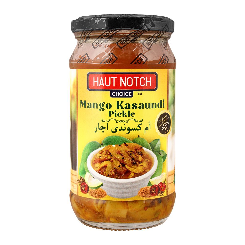 Haut Notch Mango Kasaundi Pickle In Olive Oil, 340g - Main Image