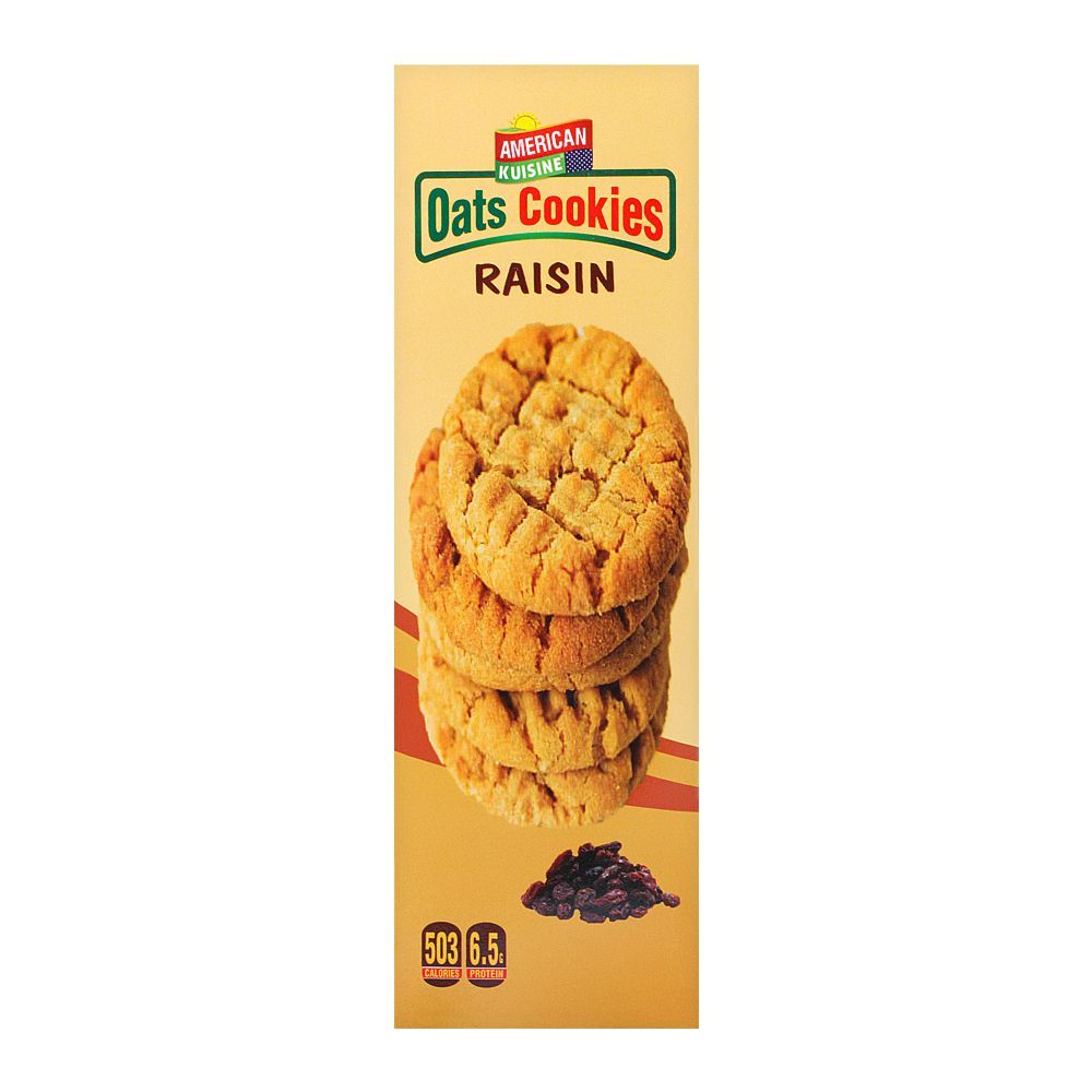 American Kuisine Oats Cookies, Raisin, 176g - Image 2